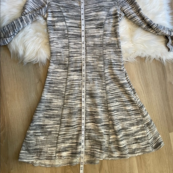 Anthropologie Grey Heathered Sweater Dress - Picture 8 of 9